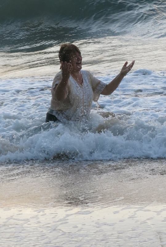 fun in the water, its so powerful